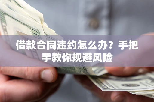 武汉借款合同违约怎么办？手把手教你规避风险