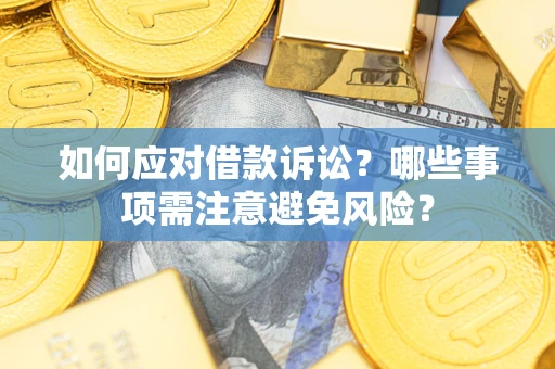 武汉如何应对借款诉讼？哪些事项需注意避免风险？