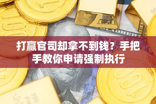 武汉打赢官司却拿不到钱？手把手教你申请强制执行