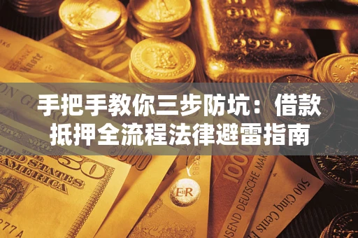 武汉手把手教你三步防坑：借款抵押全流程法律避雷指南