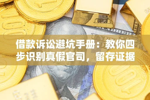 武汉借款诉讼避坑手册：教你四步识别真假官司，留存证据不踩雷