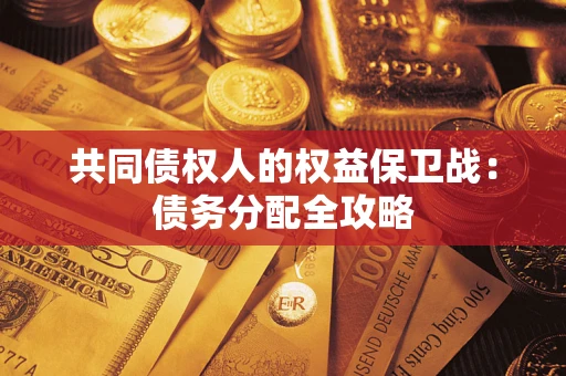 武汉共同债权人的权益保卫战：债务分配全攻略
