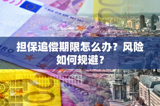 武汉担保追偿期限怎么办？风险如何规避？