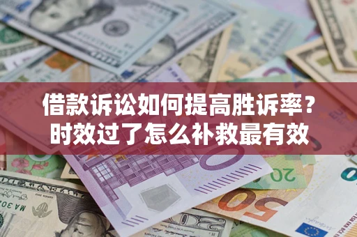 武汉借款诉讼如何提高胜诉率？时效过了怎么补救最有效