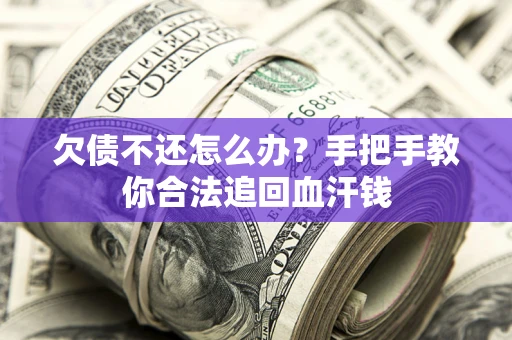 武汉欠债不还怎么办?手把手教你合法追回血汗钱 武汉欠债不还怎么办?手把手教你合法追回血汗钱
