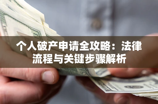 武汉个人破产申请全攻略：法律流程与关键步骤解析