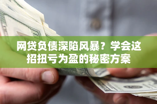 武汉网贷负债深陷风暴？学会这招扭亏为盈的秘密方案
